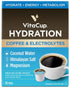VitaCup Hydration Coffee Pods, The First Coffee That Hydrates You w/Electrolytes, Coconut