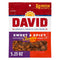 DAVID Jumbo Sunflower Seeds, Sweet and Spicy Flavor, 5.25 oz.