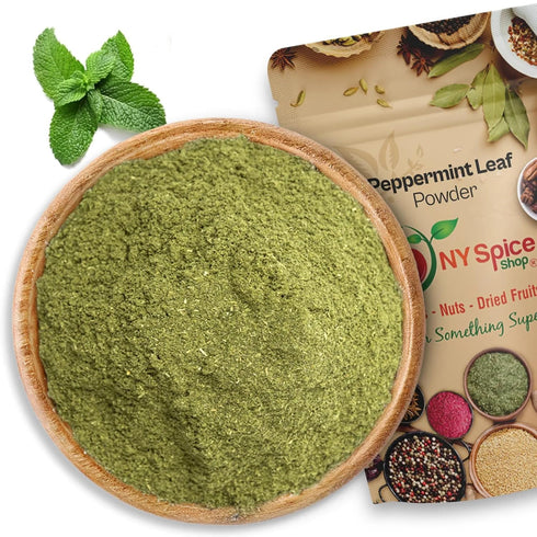NY Spice Shop Peppermint Leaf Powder - 1 Pound Dried Ground Peppermint