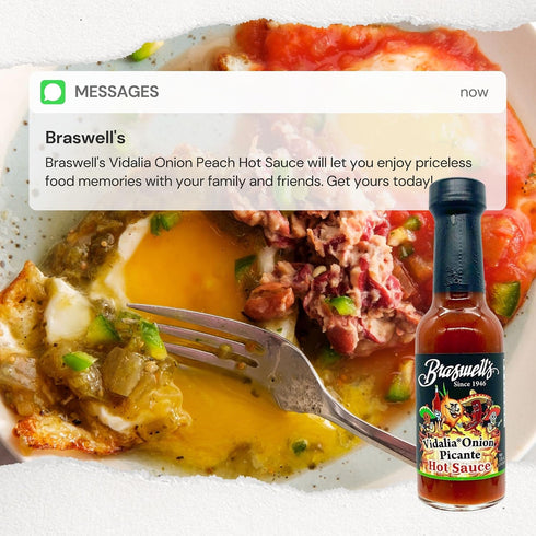 Braswell's Spicy Vidalia Onion Hot Sauce - Flavorful Pantry Essential