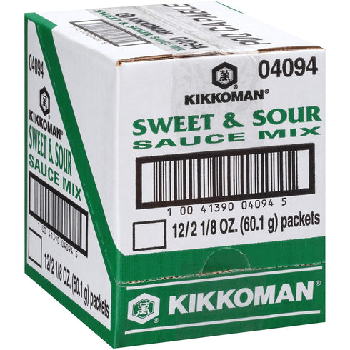 2.125 Oz Packet (12 Pack), 0.16 Lb (Pack 12) Kikkoman Sweet & Sour Seasoning Mix