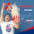 Pack 6 2.8-3 Oz. Flavorful Popcorn Seasoning Variety Seasonings in White Cheddar Cheese, Ranch, Garlic Parmesan & More
