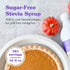 16 oz NuNaturals Stevia Syrup, Sugar-Free Sweetener, Plant-Based Sugar Substitute, Zero Calorie, Pumpkin Spice