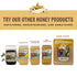 25g Country, 454g/16Oz Goshen Honey Raw Royal Jelly Honey - With of Royal Jelly - Unfiltered - Unprocessed - Pure