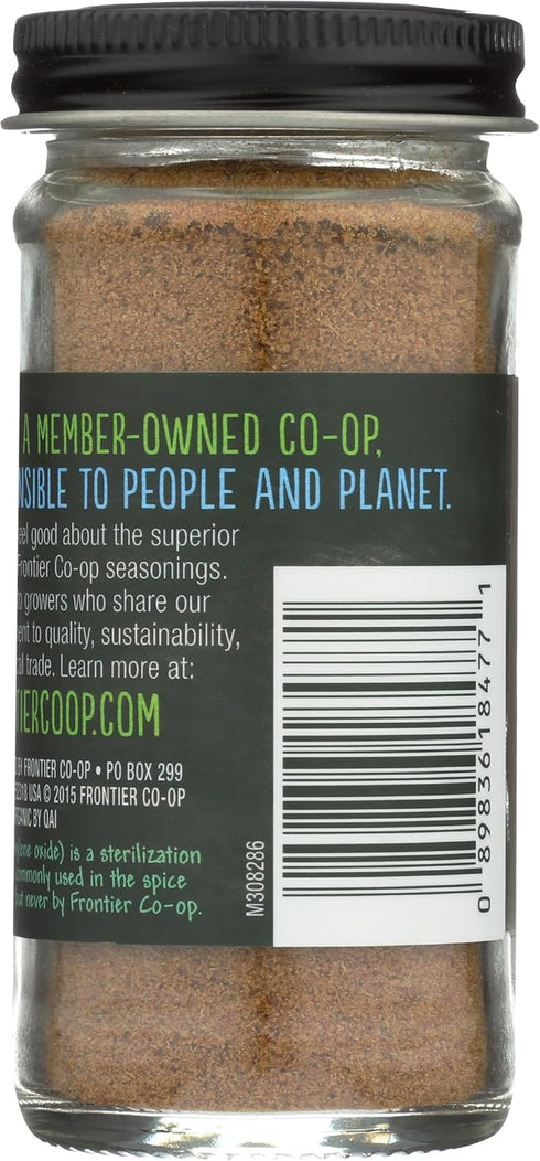 1.76 oz Frontier Herb Organic Ground Cumin Seed