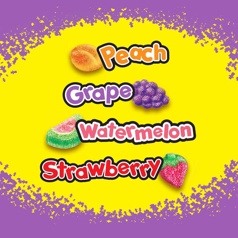 Gummy 11.03 oz SOUR PATCH KIDS Fruits Mix Soft & Chewy Candy, Share Size