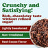 1.5 Food to Live Sweet Cacao Nibs with Coconut Sugar, Pounds Lightly Sweetened with Coconut Sugar, Raw, Non-Irradiated