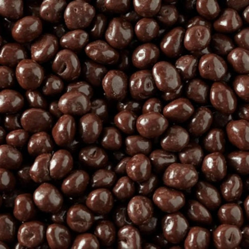 Dark Chocolate Covered Raisins, Bulk Chocolate Covered Plump Candy Raisins by Queen