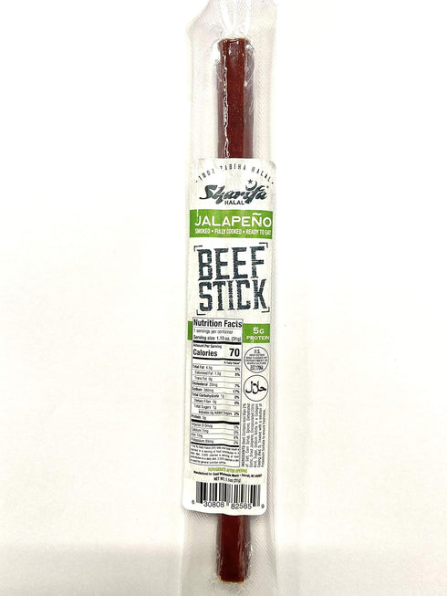 SHARIFA HALAL HALAL BEEF STICKS (JALAPENO)