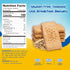 30 (9 oz) ChocZero Toasted Oat Breakfast Biscuits No Added Sugar, Keto & Gluten Free High Fiber Snack Cookies, Per Box
