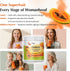 20:1 (13 oz) Papaya Juice Powder with Natural Papain Digestive Enzyme - Concentrated & Freeze Dried Organic Papaya