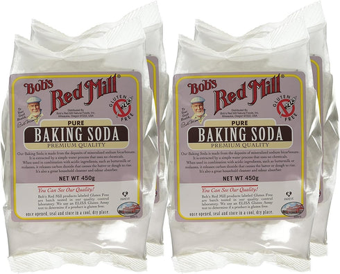 450 (Pack 4) Bob's Red Mill Gluten Free Baking Soda g