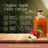 (1/14oz Mother Earth, Organic Apple Cider Vinegar with The Mother, Fresh Pressed Organic Apples, OACV, ACV, Raw