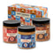 Fueled by AF Fueled AF Holiday Nut Butter Trio, Giftable Spreads (Peanut Brittle-Gingerbread Cookie and