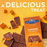 4.8 OZ (10 GHIRARDELLI Caramel Milk Chocolate Squares Bar, Bar Bars)