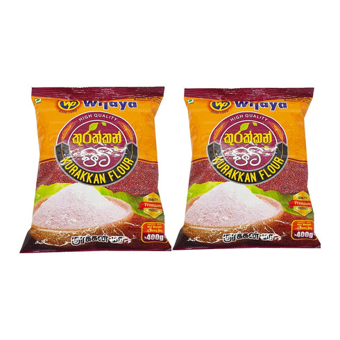 Wijaya Products Wijaya Kurakkan Flour (Finger Millet) 400g (2 Packs)