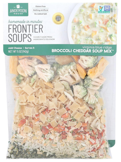 Frontier Soups Broccoli Cheddar Mix, 5 OZ