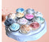 4 Edible luster dust Spray, Pink, Baby Pink and Pearl white ,Metallic Dust Spray Pump dispenser gram each for cake