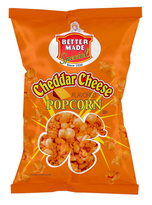 50 .625oz Better Made Special Cheese Flavored Popcorn - Case of - Bags (CHEDDAR CHEESE)