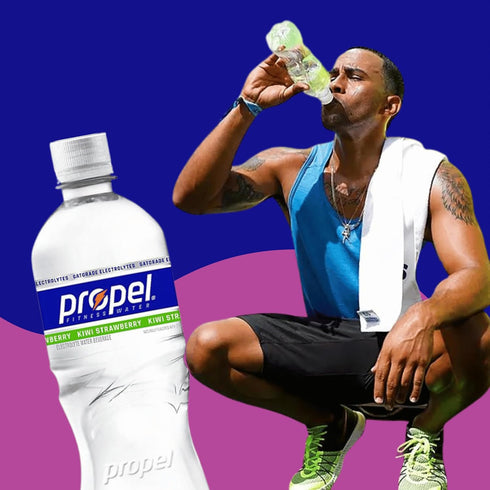 DRINKOLIN Pack (16.9 oz., 12 Propel Zero Water Variety fl. pk.)