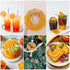 17.6oz(500g) TXDYNLLK Dried Orange Slices Dehydrated Oranges for Vibrant Cocktails, Festive Christmas Decor, Aromatic
