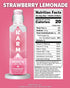 12 Pack, Immune Karma Probiotic Water - Strawberry Lemonade Drink - & Gut Health Support