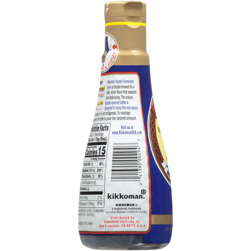 6.8 Oz (Pack 6) Kikkoman Sauce Soy Double Fermentd, Fl