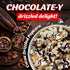 120 3.6 oz (Pack 6) Drizzilicious Cocoa Popcorn - Healthy Chocolatey Flavored Popcorn, Low Cal Kettle Corn, Vegan