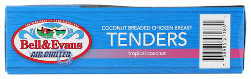 Bell & Evans 12 OZ Coconut Breaded Chicken Breast Tender