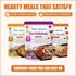 Pack 6, 1.5 6 Pack 10 oz Meal Delight Dal Makhani, Dal Tadka & Chana Masala, Ready to Eat Indian Meals, Variety of Heat
