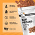 (15 (Pack 1)) It's Just - Raw Pecans Halves, Unsalted, Jumbo XL, Ready to Eat or Roast, Fancy Premium Nuts, Product
