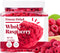 Nahasahr Freeze Dried Whole Raspberries - No Sugar Added, Pure Crunchy 2.1oz (60g)