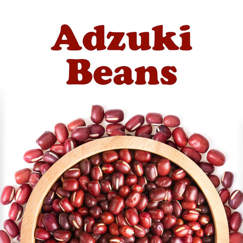 3 Food to Live - Adzuki Beans, Pounds Whole Dried Azuki Beans (Red Mung Beans), Raw, Vegan, Kosher, Sproutable, Bulk.
