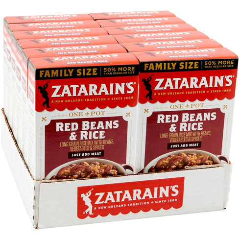 by Zatarain's Zatarain's Family Size Red Beans & Rice, 12 oz (Pack of 12)