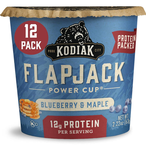 Kodiak Cakes Pancake On the Go, Blueberry and Maple, 2.16 Ounce (Pack