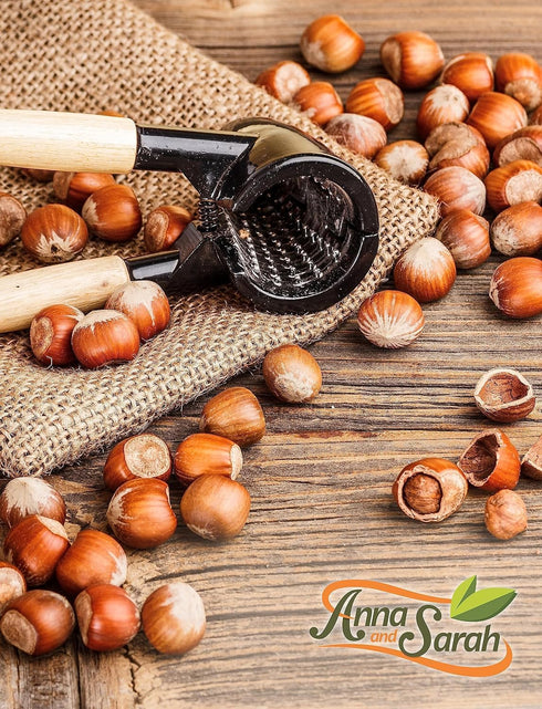 1 lb, Filberts, Oregon Large Hazelnuts in Shell, Whole Raw Kosher, Non-GMO, Fresh Buttery Taste, Easy to Crack in Bag