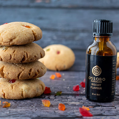 Ossoro Essence Karachi Biscuit Food Flavour, No Sugar Added, Non-GMO, Gluten-Free for Baking