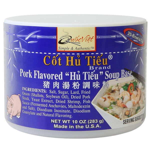 Quoc Viet Foods - Pork Flavored "Hu Tieu" Soup Base 10oz Cot