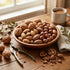 Pack, 4 lbs, Packed Premium In-Shell Nut Variety Mixed Nuts in Shell, Walnut, Almond, Pecan & Hazelnut, Separate Bags