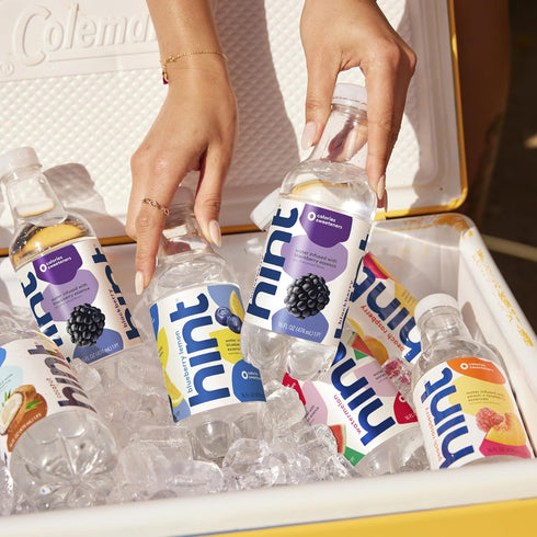 Pack 16 Oz (Pack 12) Hint Infused Bottled, Best Sellers Variety - Sugar Free Flavored with Zero Calories, Natural