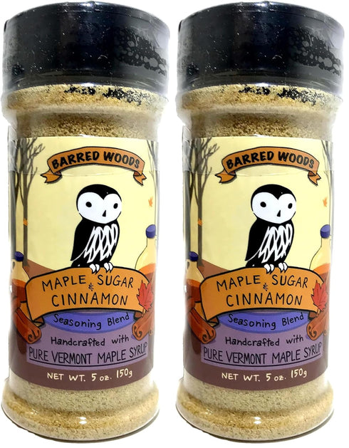 Maple Cinnamon Sugar - From Barred Woods Maple- Made With Pure Vermont