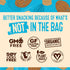 Healing Home Foods 7oz (1Pack) Almond Butter Chunk Protein Granola Cereal, Gluten Free, High Protein, Low Sugar Healthy