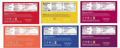 Narrow Path Sales Pack. 6 36 Nature's Bakery Fig Bars Variety Bundle of Boxes with Individually Wrapped Bars. Flavors