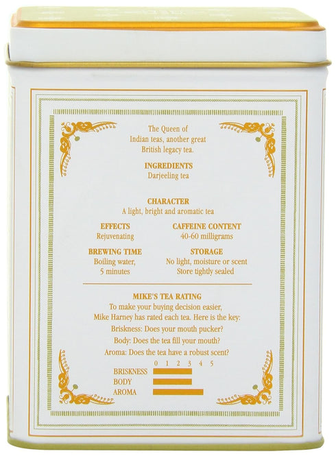 20 20 Harney & Sons Darjeeling Black Tea, Sachets of Black Tea | Classic Collection, sachet tin