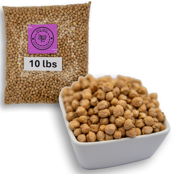 10 Lbs Dry Chick Peas Bulk - Garbanzos Bulk Grown in USA