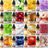Food Flavoring Oil - 16 Liquid Lip Gloss Flavoring Oil, Concentrated Candy Pineapple Lavender Vanilla Extract Flavor Oil for Baking, Cooking, Drinks, Slime Making, Water & Oil Soluble - 0.25 Fl Oz