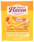 Sweet Haven Plant-Based Candy, Chewy Tropical-Mix, Naturally Flavored, Vegan Friendly, Gluten Free & Non-GMO,