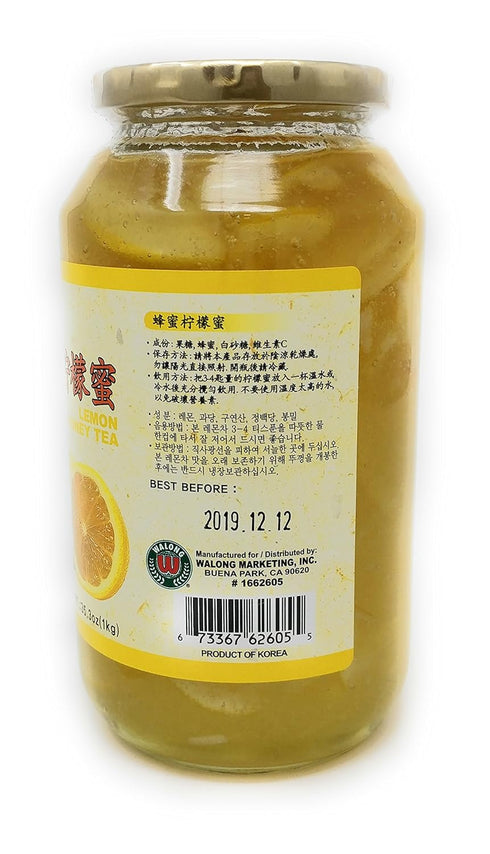 Korea Han Asia Lemon Honey Tea 35.3 Oz Korea Tea,Lemon Honey Tea