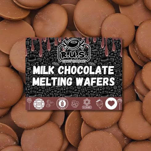 Milk Chocolate Melting Wafers 1 lb Bulk for Dipping Strawberries Candy Making