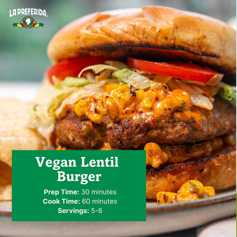 14 8g 9g 16 (Pack 3) La Preferida Dry Lentils (Budget-Friendly Plant-Based Protein with Servings Per Bag) Protein